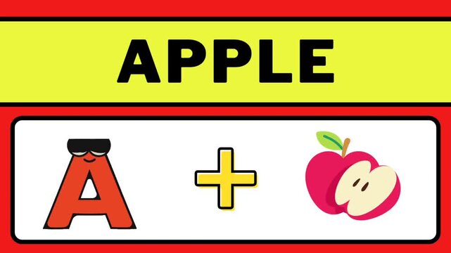 abc cartoon letter animate alphabet learning for kids abcd for nursery rhymes preschool learning videos.