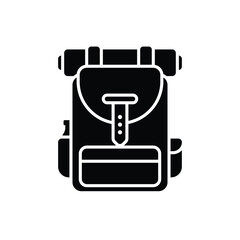 Travel Bag vector icon