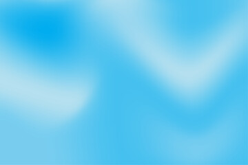 Soft monochromatic blue summer gradient wallpaper. Beautiful Picton Blue and Blizzard Blue Gradient. Summer Blue Gradient background. Vector Illustration. 
