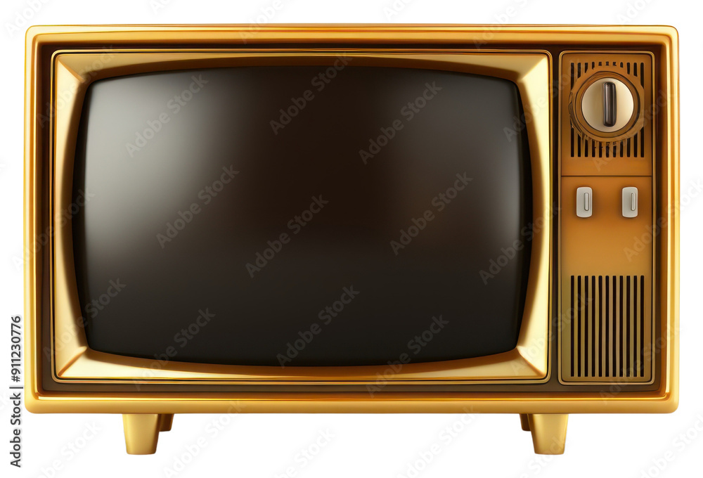 Canvas Prints png television screen old transparent background.