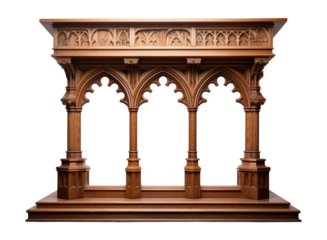 PNG Altar architecture building white background.