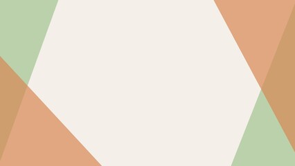 Fototapeta premium グリーンと茶色の秋の雰囲気のフレーム