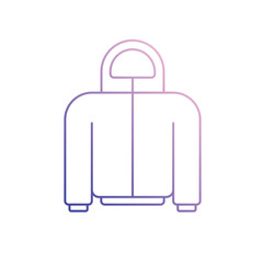 Jacket vector icon