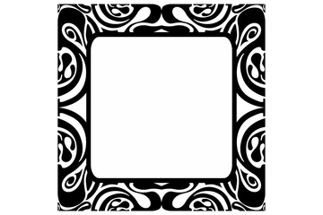 Frame Border Ornament for Decoration Design