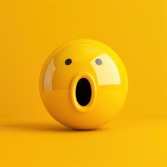 Fototapeta premium Emotions of amazement and wonder portrayed with cheerful