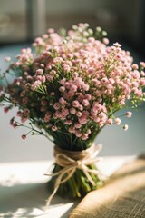 flower, bouquet, vase,