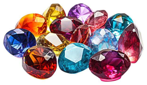 PNG Gemstone jewelry diamond crystal.