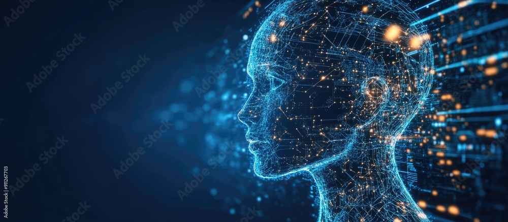 Wall mural ai solutions for server technology and data analysis