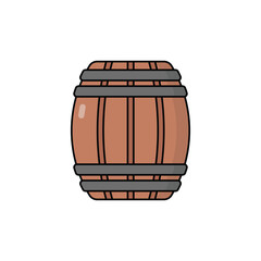 Barrel vector icon