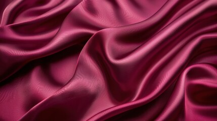 Obraz premium Rich, vibrant dark burgundy and red silk background with metallic bronze tones. Abstract, grungy design template with matte shimmer and foil effect.