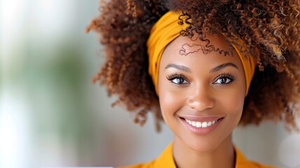 A woman at a career fair booth, talking with a recruiter and handing over her resume