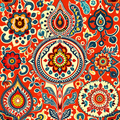 pattern with flowers seamless floral pattern
