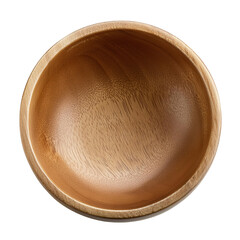 A wooden bowl with a wood grain pattern