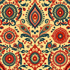 pattern with flowers seamless floral pattern
