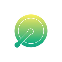 Bodhran vector icon