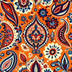 Fototapeta premium pattern with flowers seamless floral pattern 