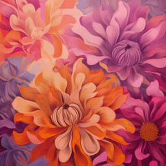 abstract floral background