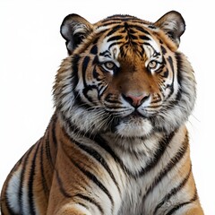 tiger isolated on white transparent background png