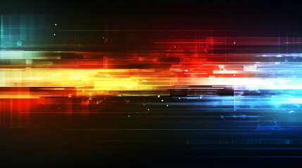Abstract Technology Background