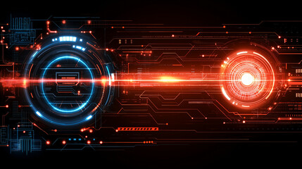 Abstract Technology Background