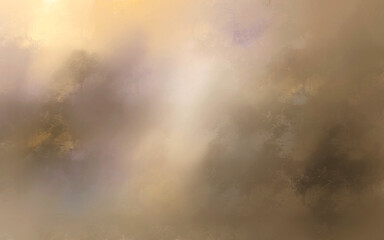 mist in the sky digital art for card decoration illustration