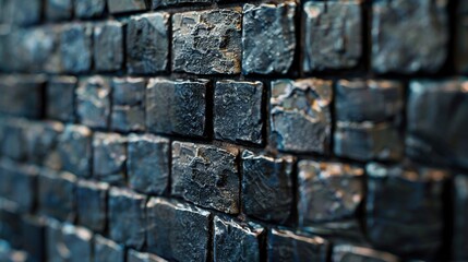 Naklejka premium Bathroom wall with fancy tiles. Ai generative