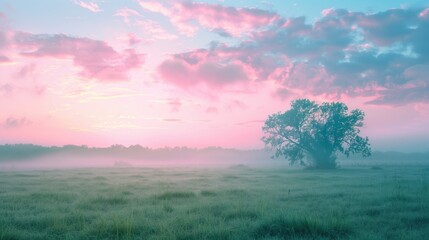 Fototapeta premium Free good morning scene wallpaper background photo