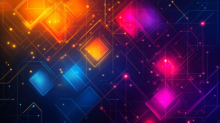 Abstract Technology Background