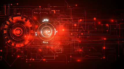 Abstract Technology Background