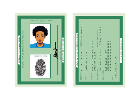 Carteira de identidade brasileira