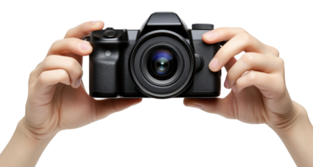 PNG Camera person photo hand.