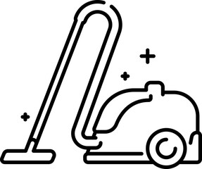 Cleaner icon. Cleaning icon. Linear icon.