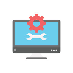 Trouble Shooting vector icon