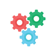 Settings vector icon