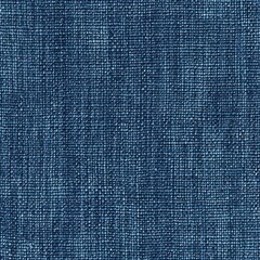 Close-up of Blue Denim Fabric with White Dots