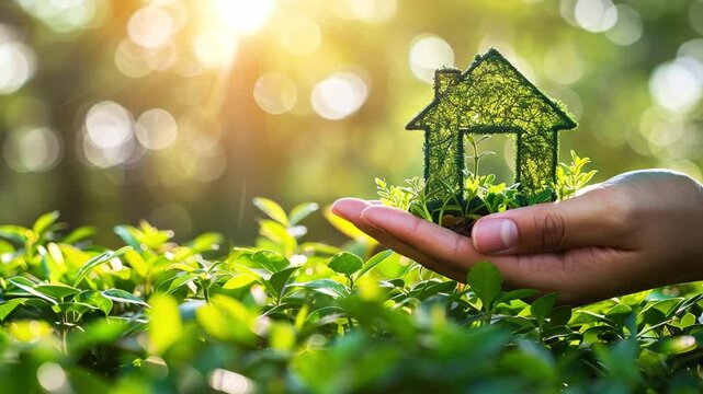 graspable, environmentally friendly green home idea.