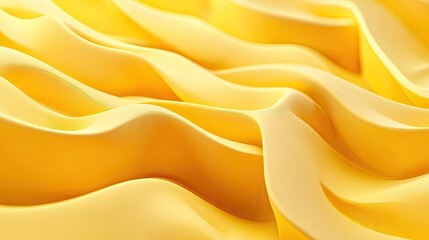 Obraz premium Fresh 3D golden yellow background with soft tones and smooth transitions, ideal for refreshing and uplifting visuals.