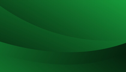 Green wavy abstract background. Vector illustration