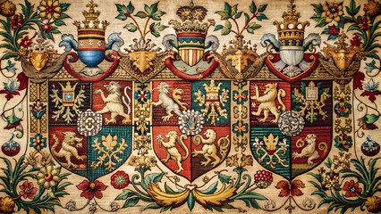 The Kemloch Crest: A Tapestry of Heritage  Generative AI