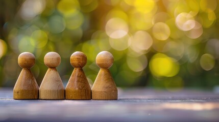 Business concept with team close up