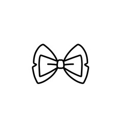 outline the ribbon bow