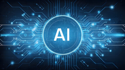 AI, Machine learning, Hands of robot and human touching on big data network connection background, Science and artificial intelligence technology, innovation and futuristic.