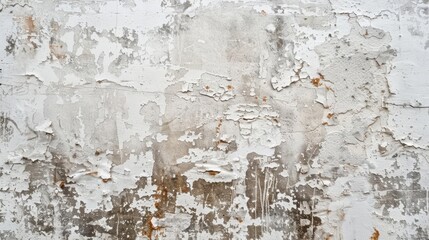 Obraz premium Wall with scratches and whitewash Texture background