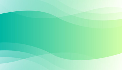 Abstract liquid green color background design. Fluid shapes composition. Eps10 vector