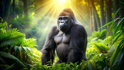 Guardian of the Emerald Canopy  AI generated