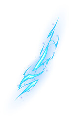 Glowing Blue Lightning Effect