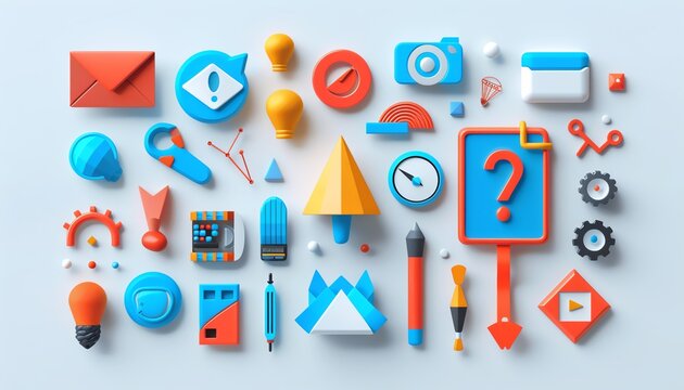 Clean and organized banner design, toolkit, exclamation mark, and tips, highdefinition icons, professional and approachable look, engaging graphics