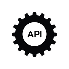 Api vector icon