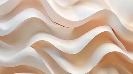 Obraz premium Smooth gradient waves forming a modern abstract background