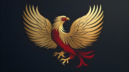 Obraz premium eagle with wings